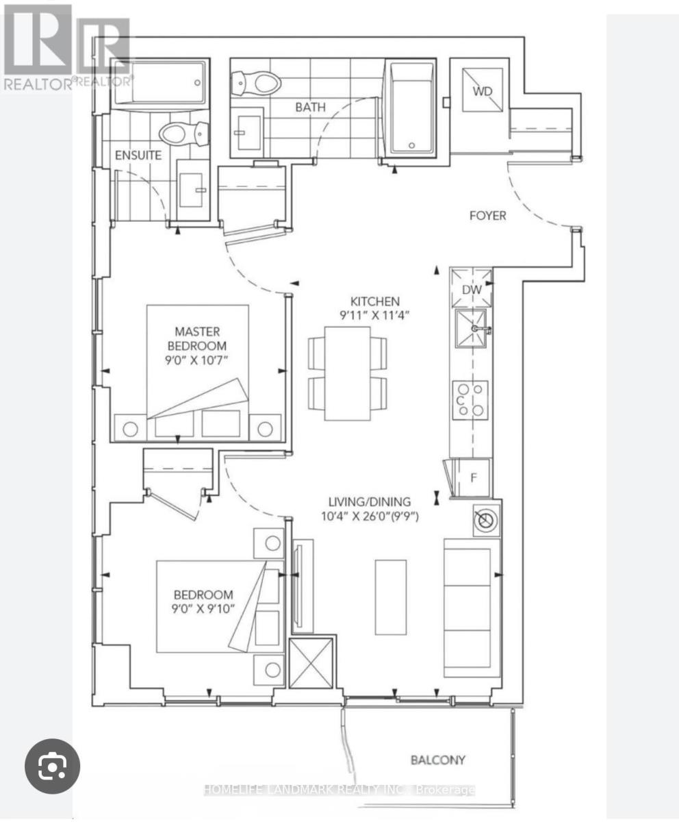 3306 - 195 Commerce Street, Vaughan, Ontario  L4K 0P9 - Photo 11 - N12974604