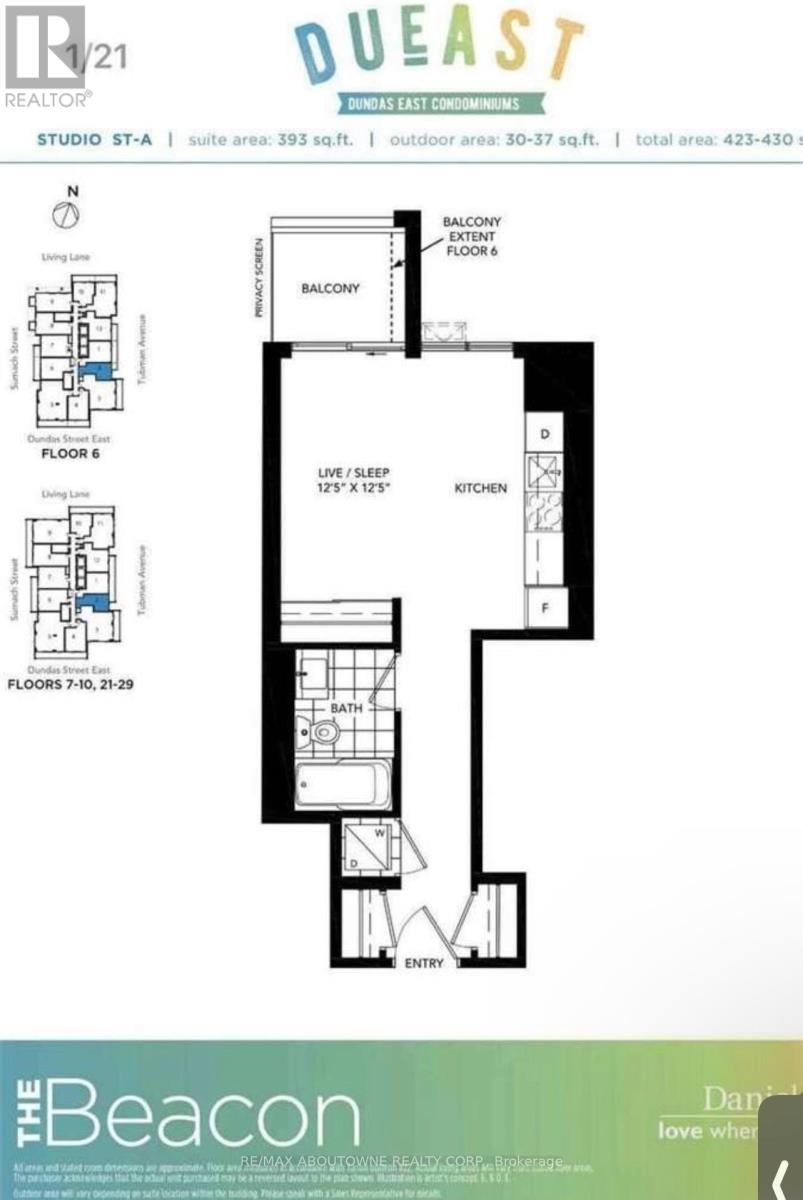 2402 - 225 Sumach Street, Toronto, Ontario  M5A 3K3 - Photo 12 - C12975086