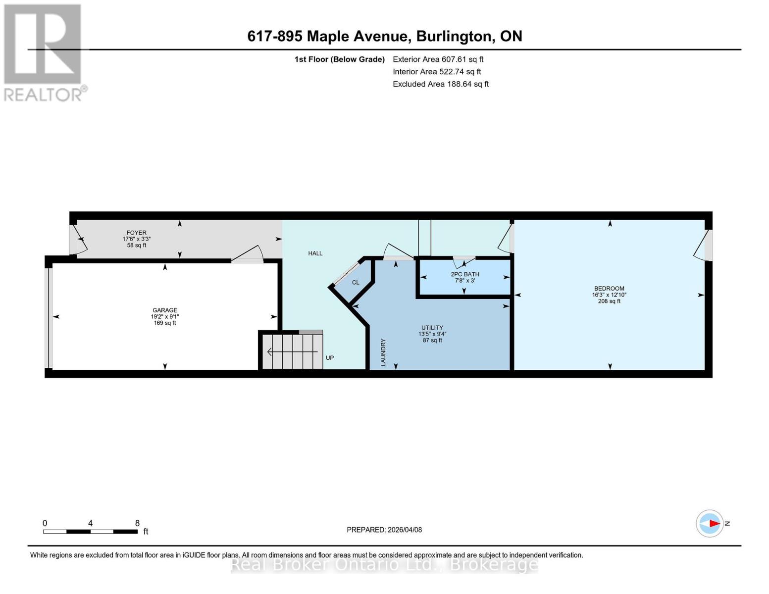 617 - 895 Maple Avenue, Burlington, Ontario  L7S 2H7 - Photo 41 - W12975838