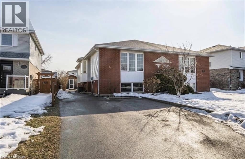 87(A) TAMVALE Crescent, Kitchener, Ontario