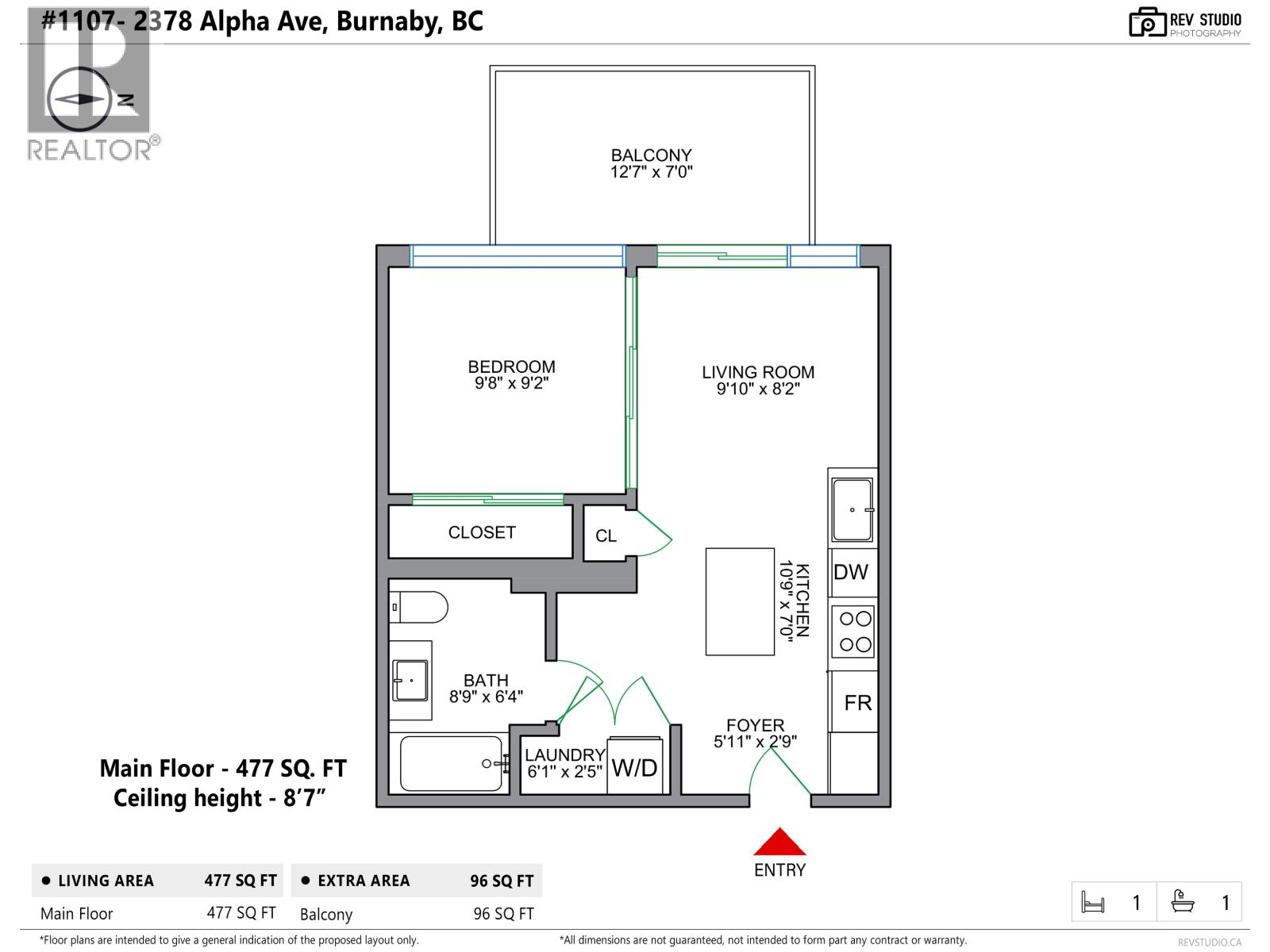 1107 2378 Alpha Avenue, Burnaby, British Columbia  V5C 0K2 - Photo 40 - R3107704