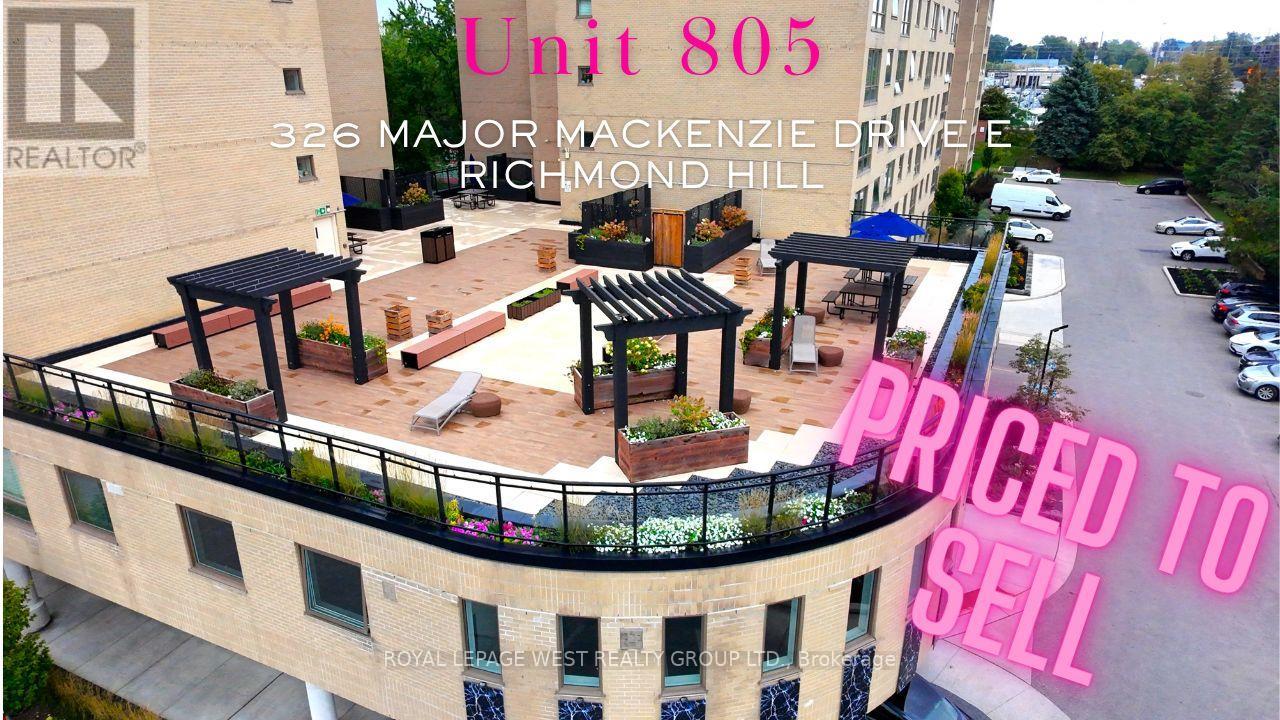 805 - 326 MAJOR MACKENZIE DRIVE E, Richmond Hill, Ontario