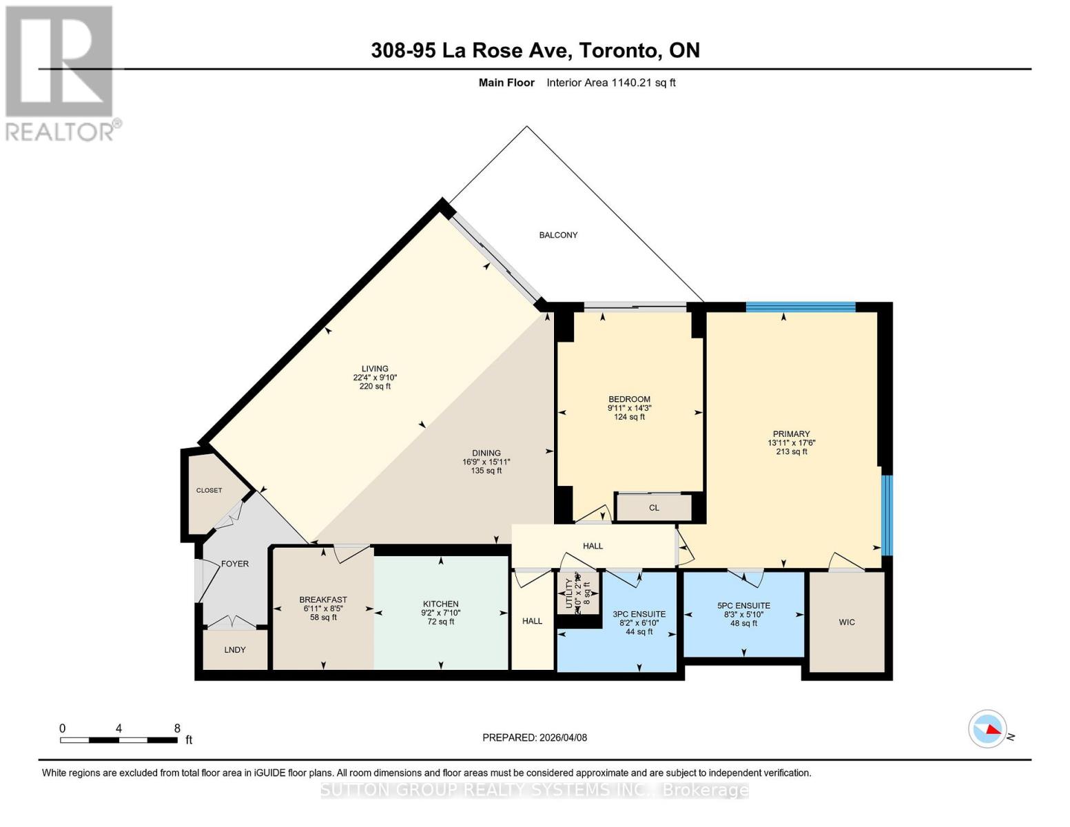 308 - 95 La Rose Avenue, Toronto, Ontario  M9P 3T2 - Photo 27 - W12977254