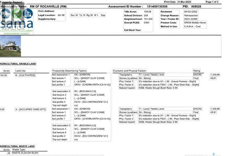 145 Acres Rm Of Rocanville, Rocanville Rm No. 151, Saskatchewan  S0C 3L0 - Photo 3 - SK032452
