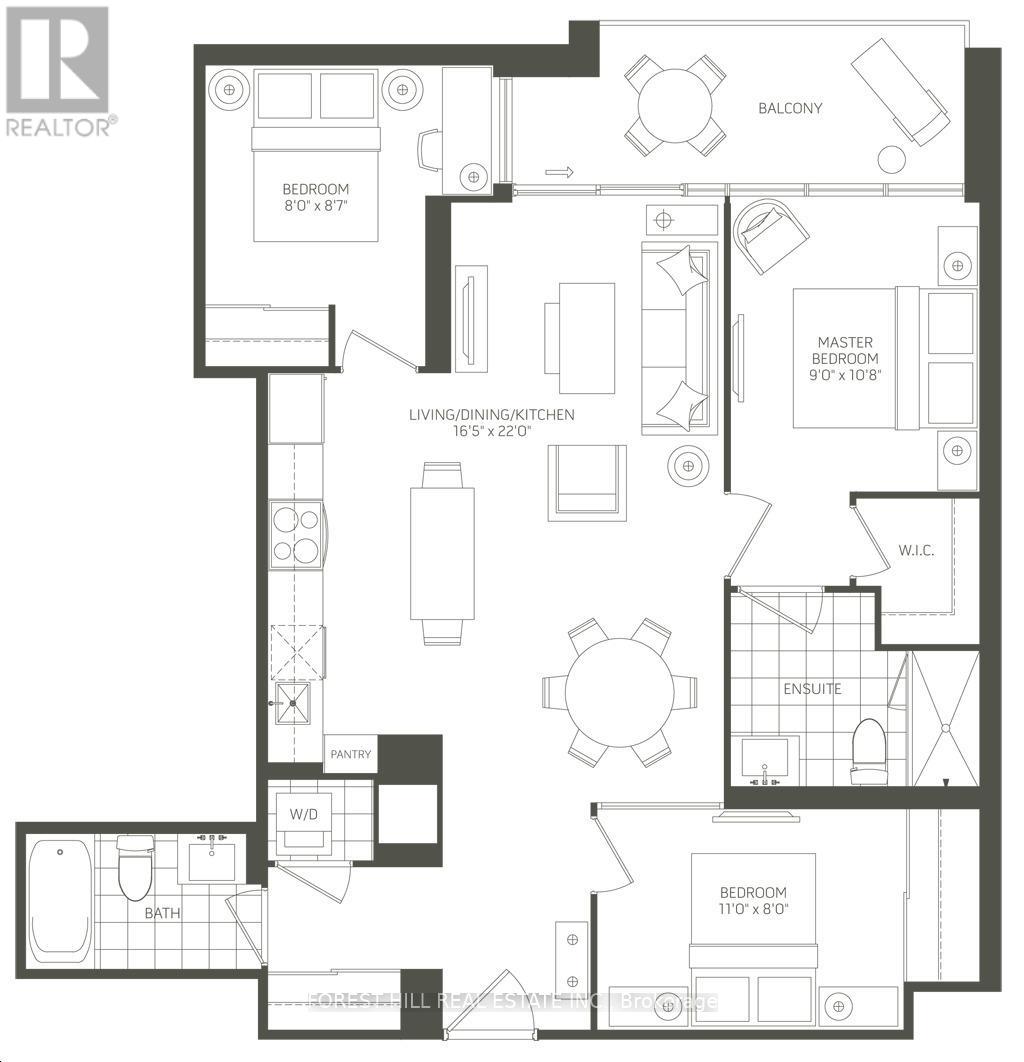 1008 - 10 Gibbs Road, Toronto, Ontario  M9B 0E2 - Photo 40 - W12961734