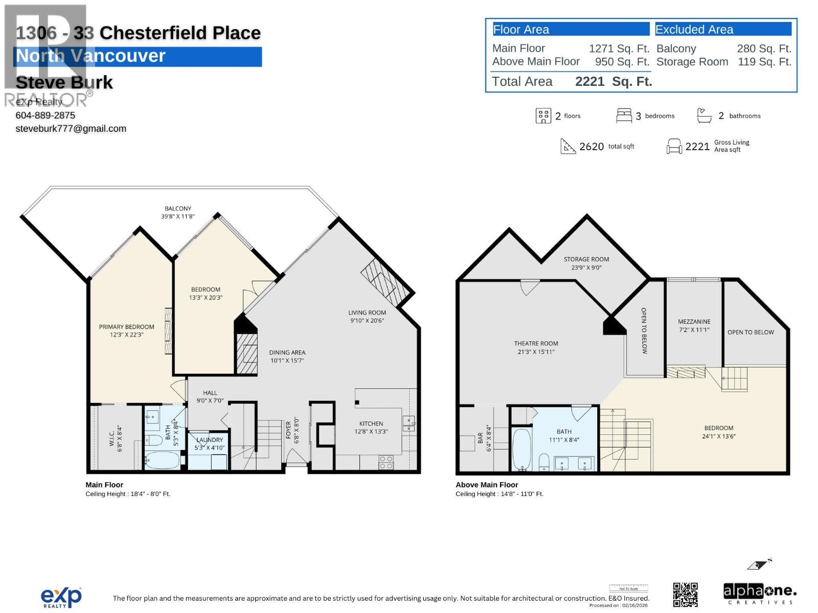 1306 33 Chesterfield Place, North Vancouver, British Columbia  V7M 3K4 - Photo 4 - R3108905