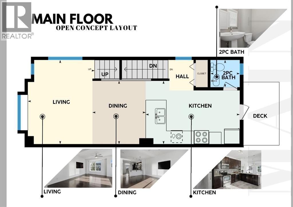 205 New Brighton Row SE, Calgary, Alberta  T2Z 1B9 - Photo 3 - A2294327