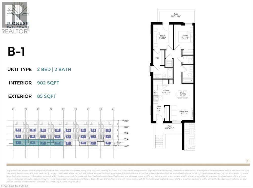854 Doon Village Road Unit# 6, Kitchener, Ontario  N2P 1A3 - Photo 2 - 40803766