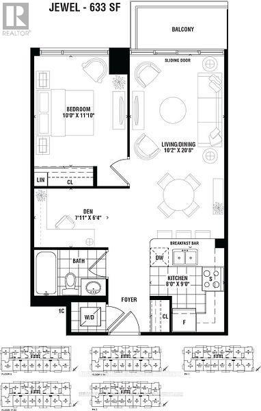 1808 - 349 Rathburn Road W, Mississauga, Ontario  L5G 0B9 - Photo 15 - W12980364
