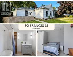 92 FRANCIS Street, cambridge, Ontario