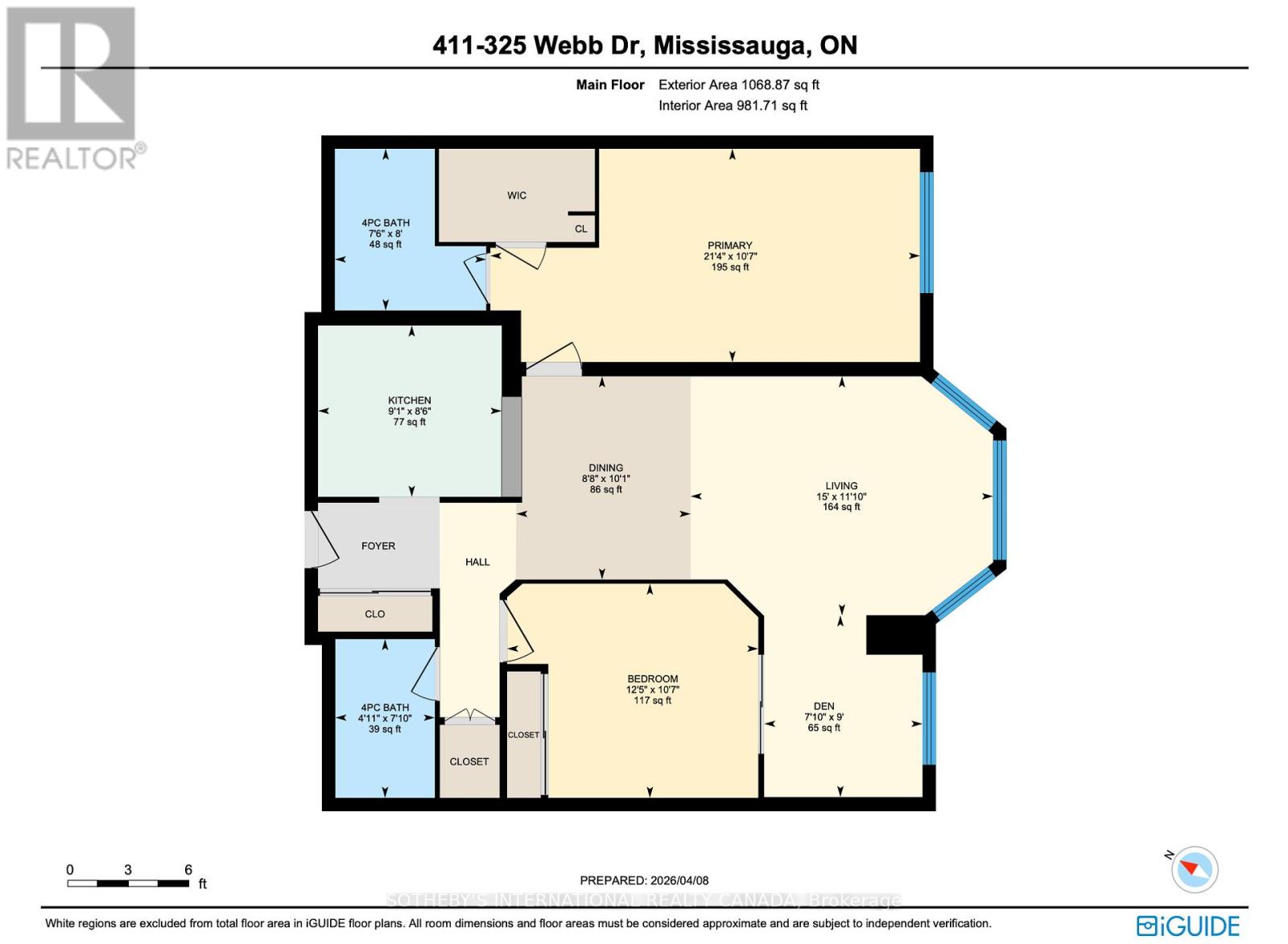 1411 - 325 Webb Drive, Mississauga, Ontario  L5B 3Z9 - Photo 25 - W12980756