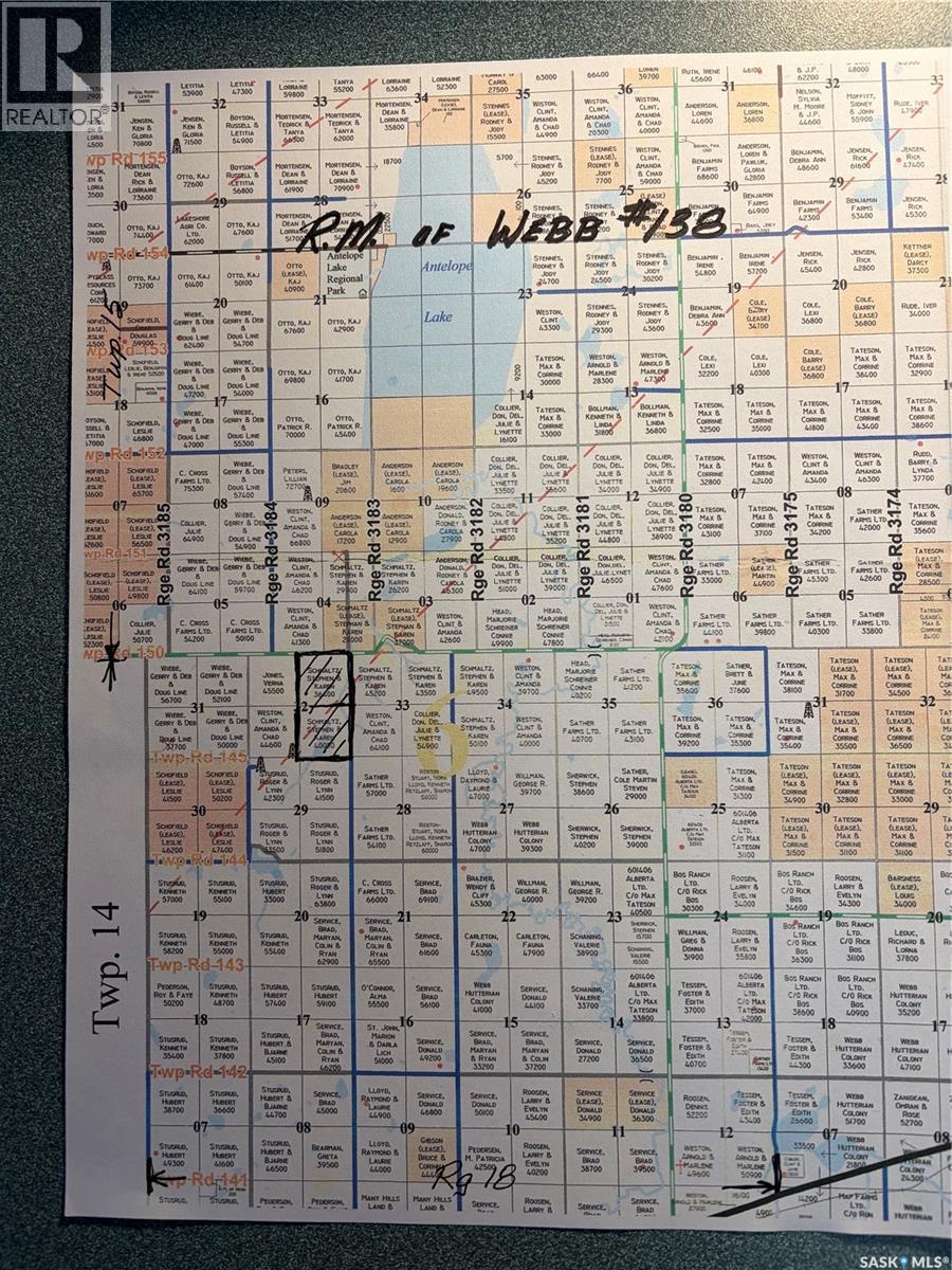 Schmaltz Pasture Land, Webb Rm No. 138, Saskatchewan