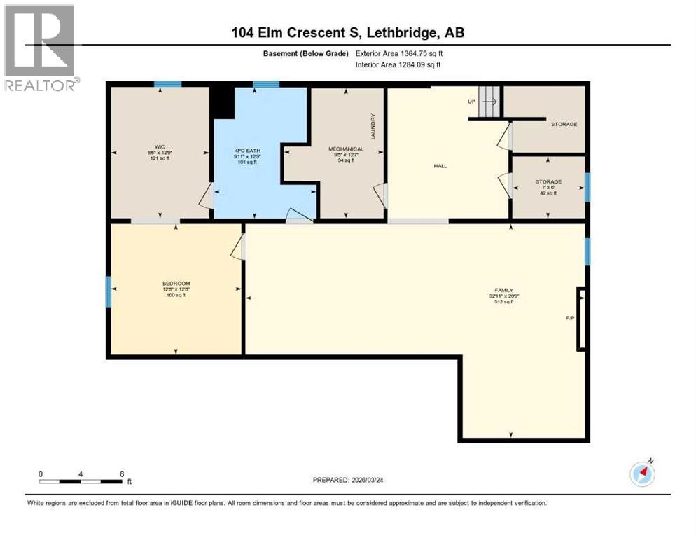 104 Elm Crescent S, Lethbridge, Alberta  T1K 4X1 - Photo 33 - A2295381