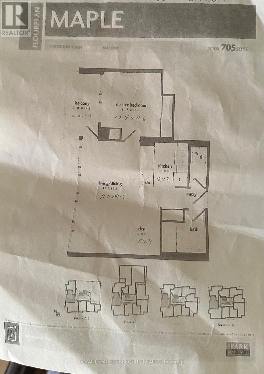 807 - 4099 Brickstone Mews, Mississauga, Ontario  L5B 0G2 - Photo 47 - W12981448