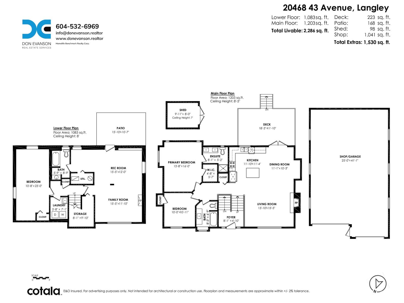 20468 43 Avenue, Langley, British Columbia  V3A 3C2 - Photo 2 - R3107684