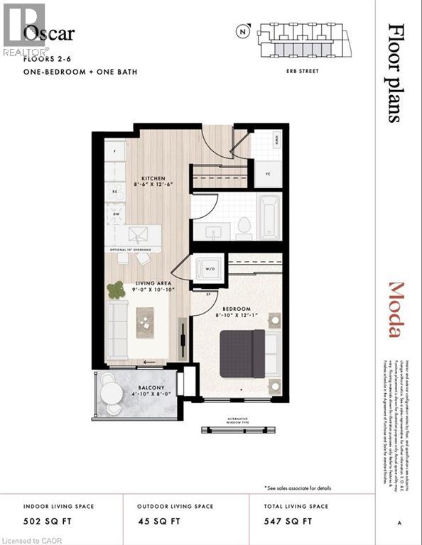 312 Erb Street W Unit# 206, Waterloo, Ontario  N2L 0K9 - Photo 2 - 40819065