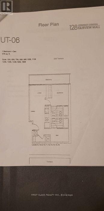 806 - 128 Fairview Mall Drive, Toronto, Ontario  M2J 2Z1 - Photo 13 - C12982586