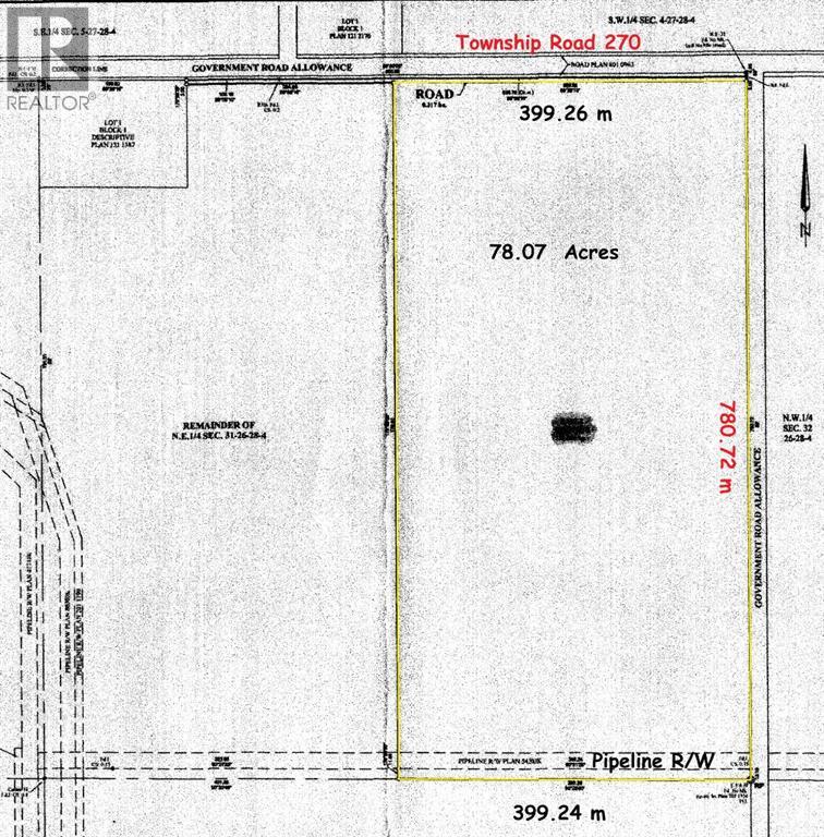 78 Acres Township Road 270, Rural Rocky View County, Alberta  T4B 2A4 - Photo 4 - A2289673