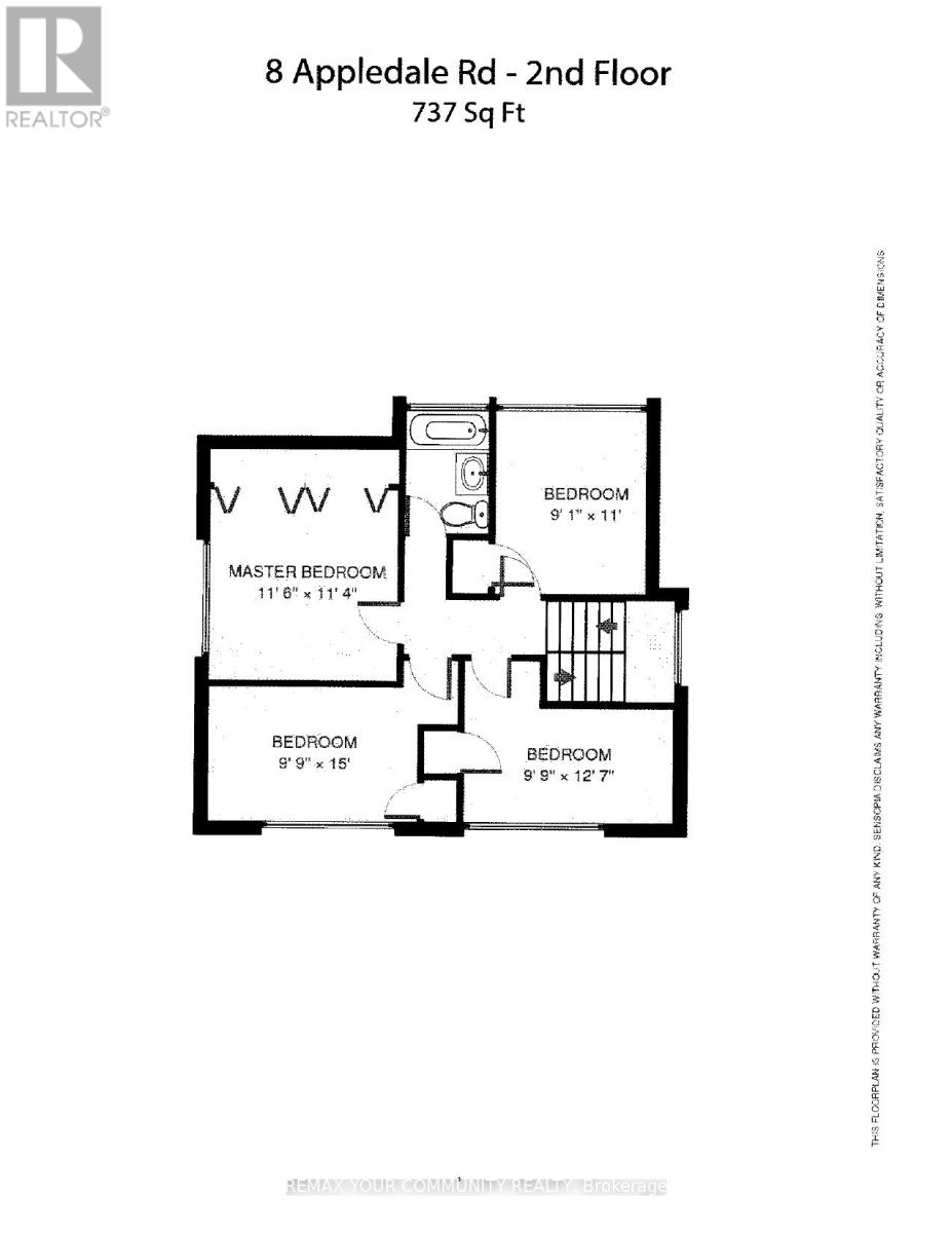 8 Appledale Road, Toronto, Ontario  M9B 5G4 - Photo 3 - W12981766