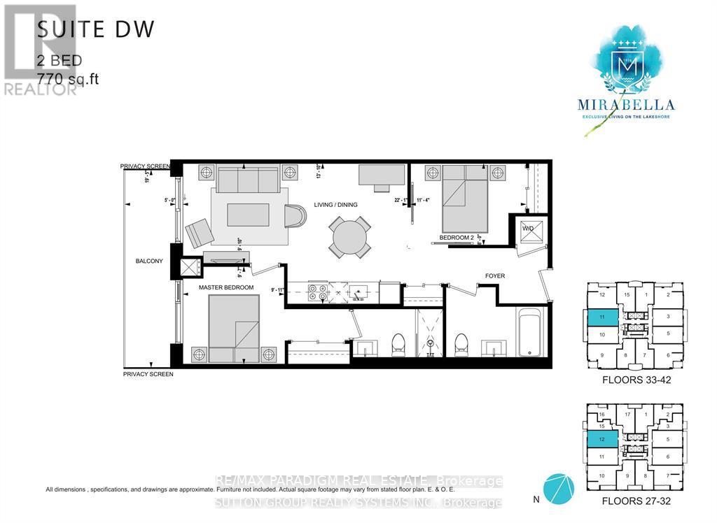 3212 - 1926 Lakeshore Boulevard, Toronto, Ontario  M6S 1A1 - Photo 15 - W12983176