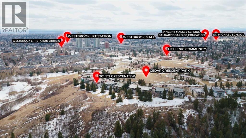 201, 512 Cedar Crescent SW, Calgary, Alberta  T3C 2Y8 - Photo 29 - A2289140