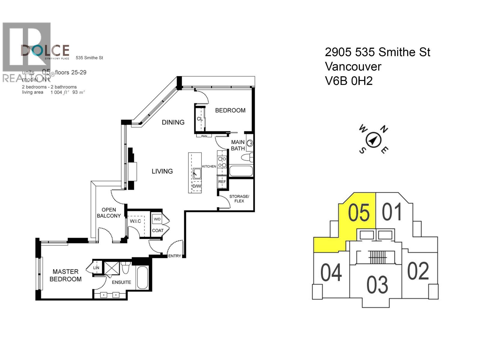 2905 535 Smithe Street, Vancouver, British Columbia  V6B 0H2 - Photo 3 - R3105567