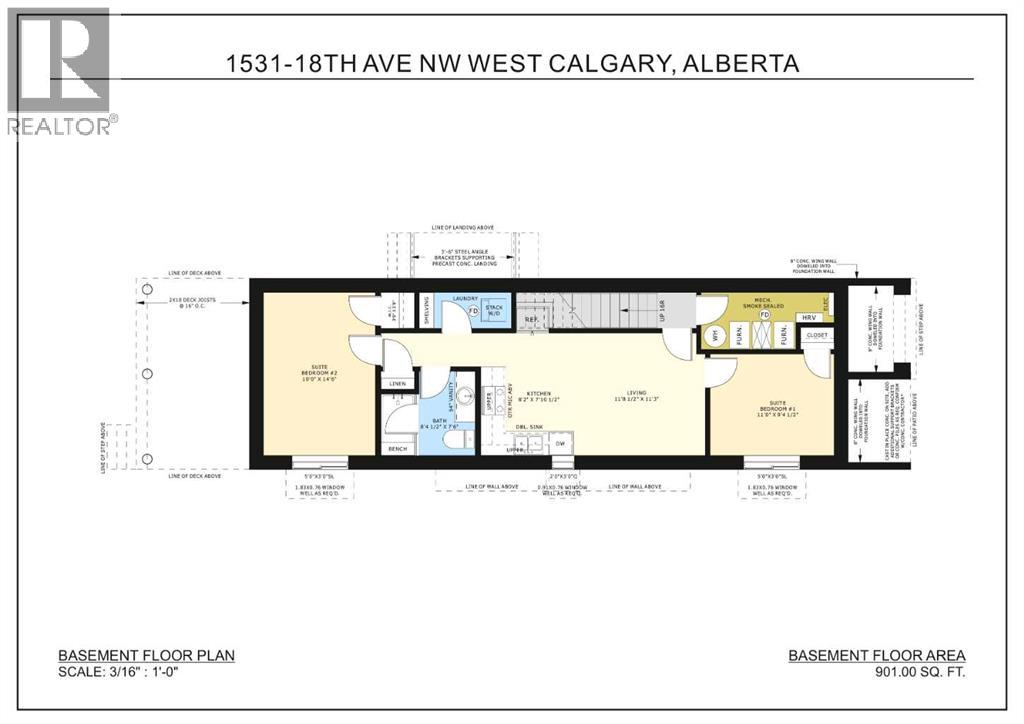 1529 18 Avenue NW, Calgary, Alberta  T2M 0W9 - Photo 6 - A2300247