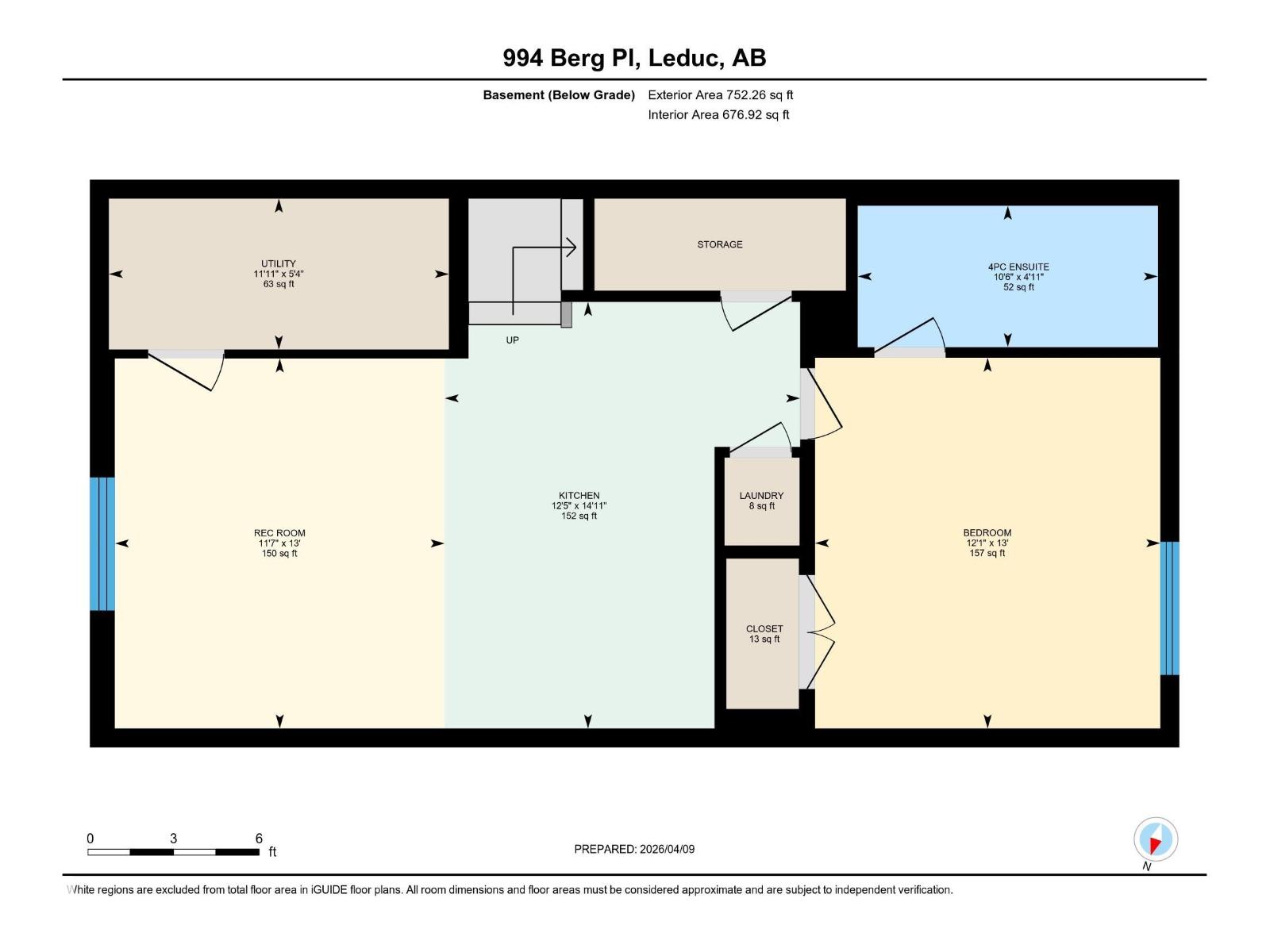 994 Berg Pl, Leduc, Alberta  T9E 1J7 - Photo 39 - E4481537