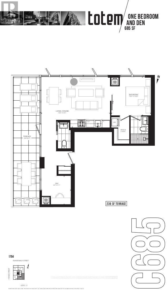 1704 - 17 Dundonald Street, Toronto, Ontario  M4Y 1K3 - Photo 23 - C12983424