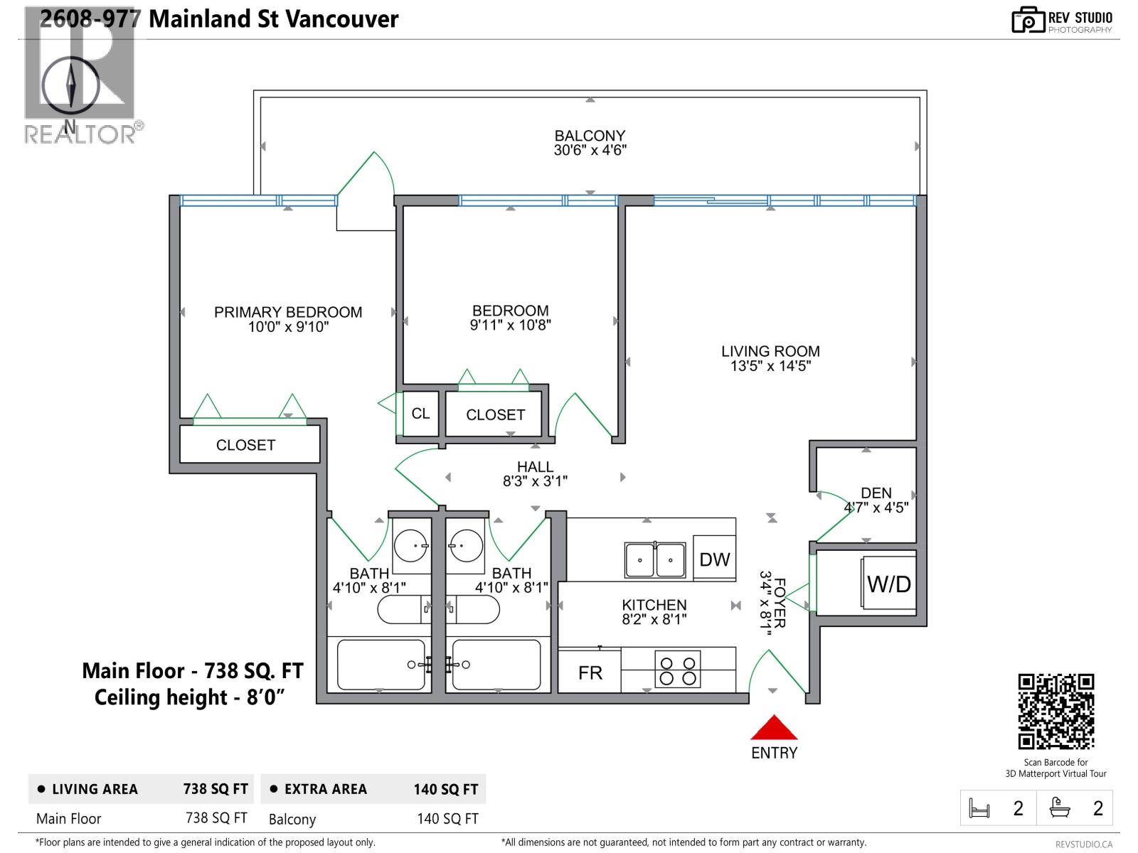 2608 977 Mainland Street, Vancouver, British Columbia  V6B 1T2 - Photo 40 - R3108867