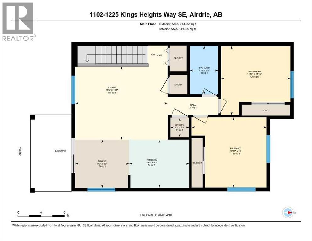 1102, 1225 Kings Heights Way SE, Airdrie, Alberta  T4A 0T7 - Photo 44 - A2299419