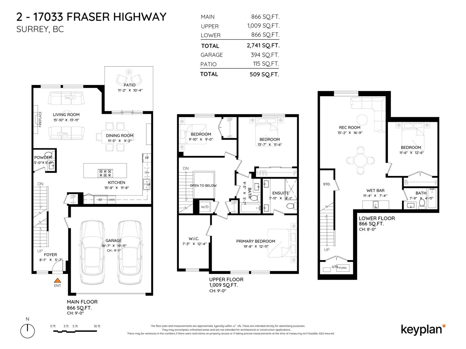 2 17033 Fraser Highway, Surrey, British Columbia  V4N 6V2 - Photo 32 - R3109863