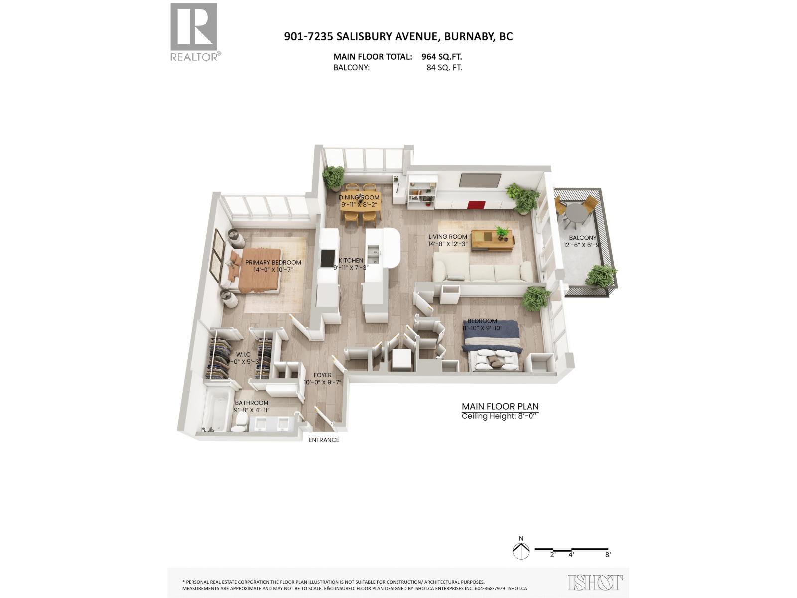 901 7235 Salisbury Avenue, Burnaby, British Columbia  V5E 4E6 - Photo 35 - R3108674