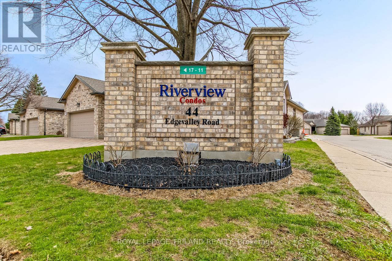 47 - 44 EDGEVALLEY ROAD, London East, Ontario
