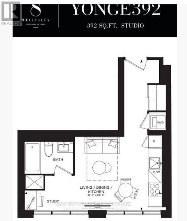 1615 - 8 Wellesley Street W, Toronto, Ontario  M4Y 0J5 - Photo 2 - C12986502