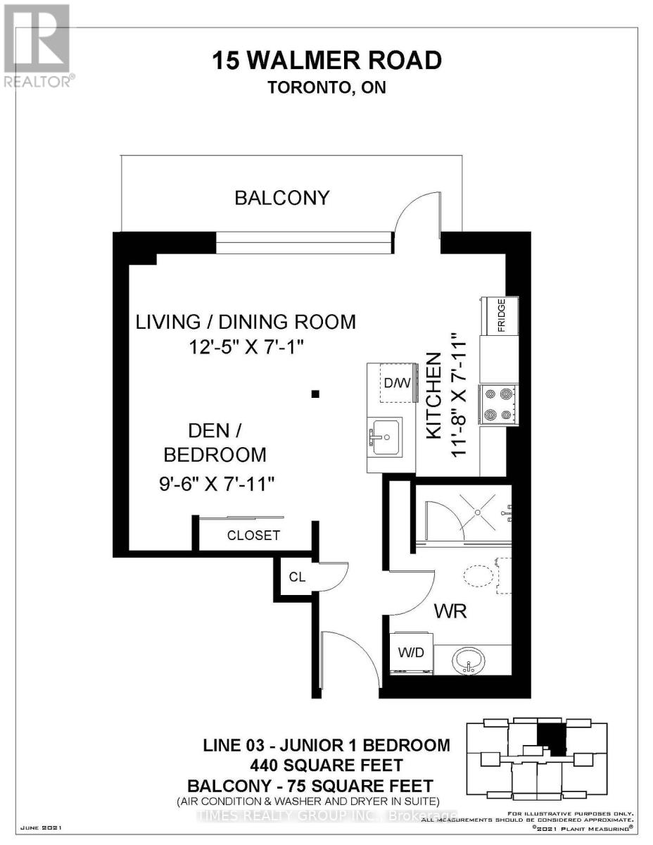 203 - 15 Walmer Road, Toronto, Ontario M5R 2X1 - Photo 6 - C12987042