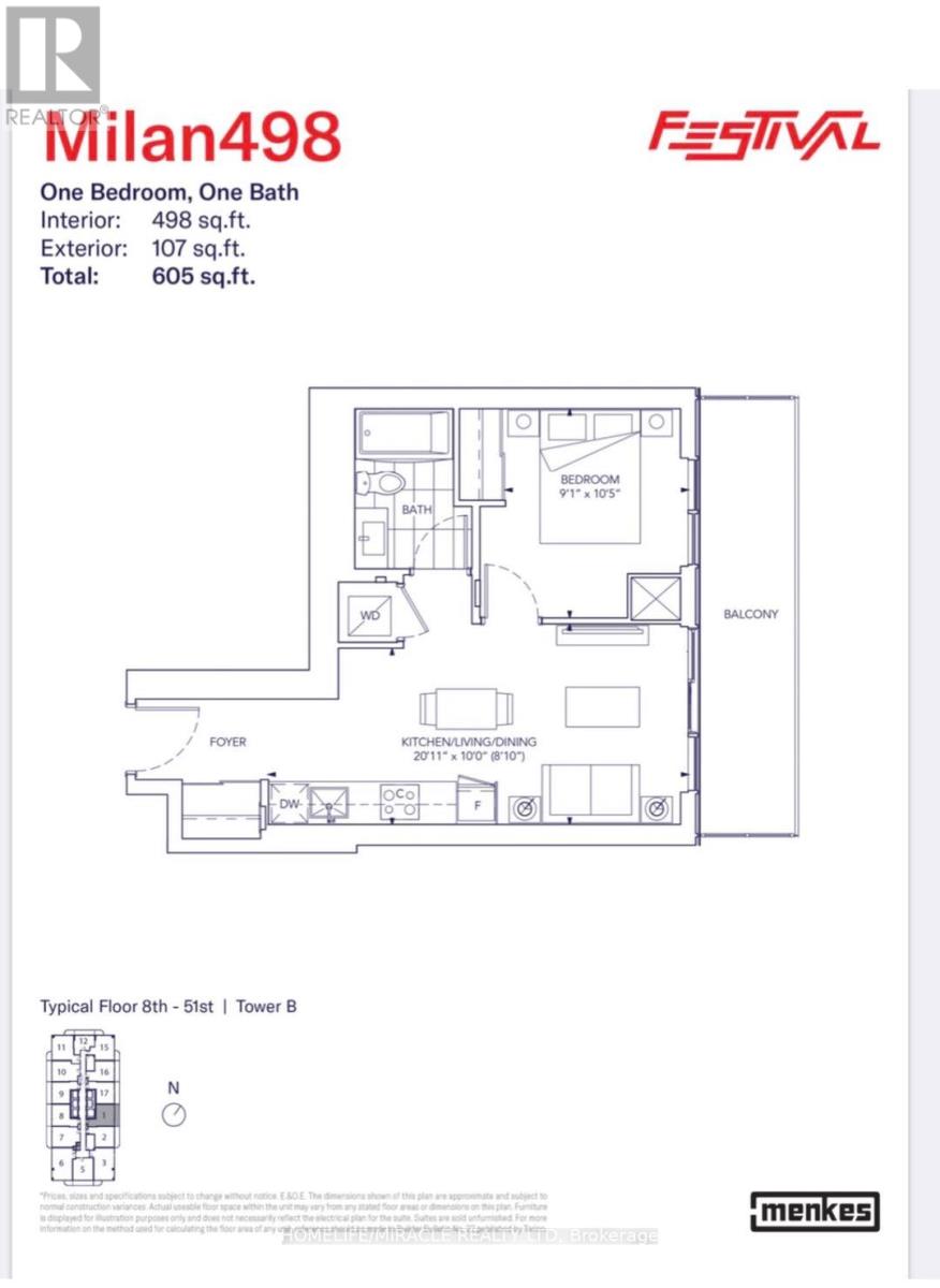 1611 - 225 Commerce Street, Vaughan, Ontario L4K 5C3 - Photo 50 - N12987070