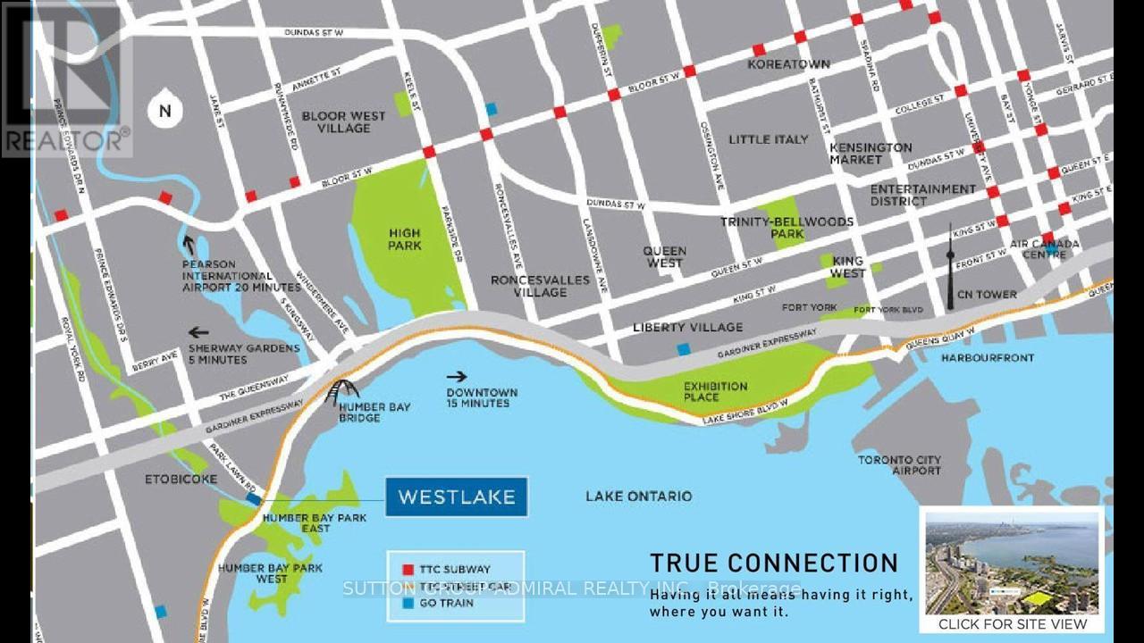 2105 - 2200 Lake Shore Boulevard W, Toronto, Ontario  M8V 1A4 - Photo 2 - W12987148