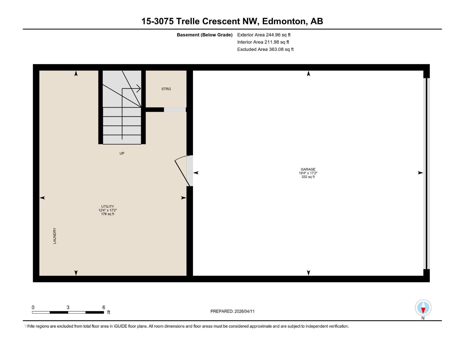 #51 3075 Trelle Cr Nw, Edmonton, Alberta  T6R 3V5 - Photo 43 - E4481913