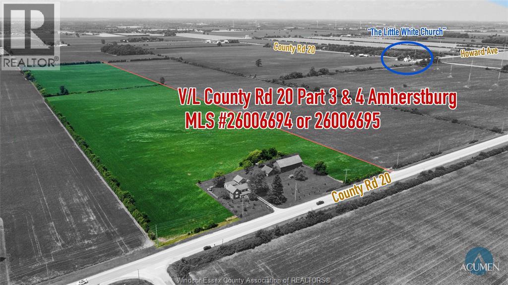 V/L COUNTY RD 20 PARTS 3 & 4, Amherstburg, Ontario