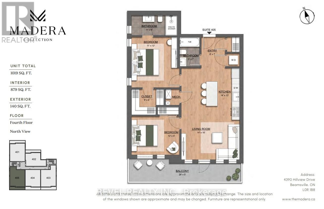 405 - 4390 Hillview Drive, Lincoln, Ontario  L0R 1B8 - Photo 10 - X12719522