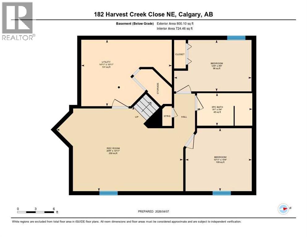 182 Harvest Creek Close NE, Calgary, Alberta  T3K 4P8 - Photo 35 - A2292687