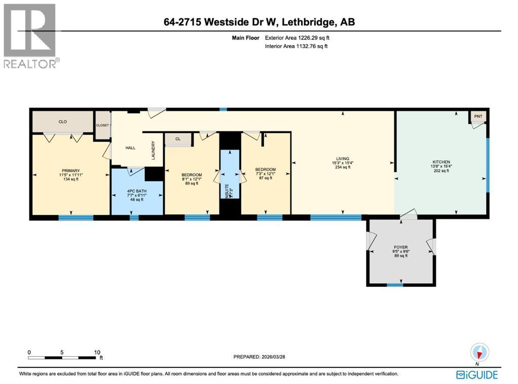 64, 2715 Westside Drive W, Lethbridge, Alberta  T1J 4M9 - Photo 32 - A2297465