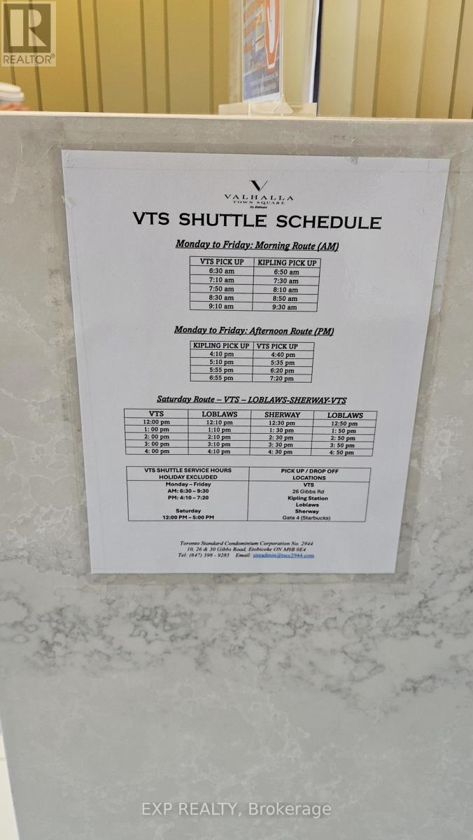 1011 - 10 Gibbs Road, Toronto, Ontario  M9B 0E2 - Photo 10 - W12905906