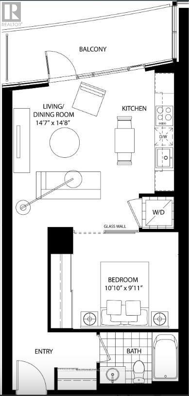 2805 - 21 Widmer Street, Toronto, Ontario  M5V 0B8 - Photo 31 - C12988852