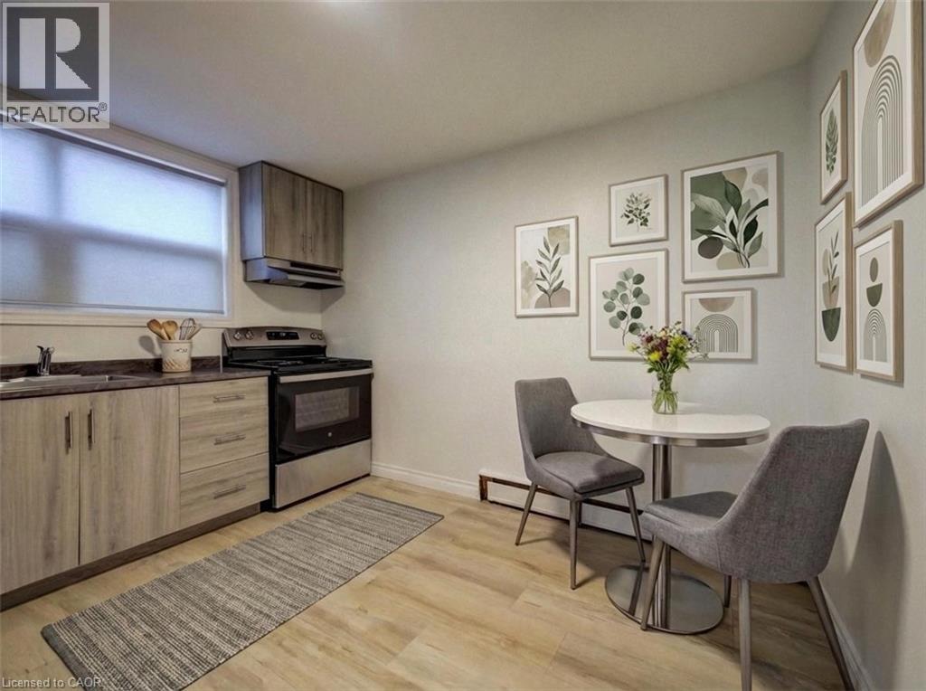 Available for Immediate Lease – Bright & Updated 1-Bedroom Unit in great Central location of Kitchener-Waterloo. Welcome to comfortable living in the heart of the Kitchener–Waterloo tech corridor! This well-located 1-bedroom, 1-bathroom unit offers the perfect balance of convenience and lifestyle, ideal for professionals or couples. Enjoy being within walking distance to Downtown Kitchener and Midtown, where you’ll find a vibrant mix of cafés, restaurants, shopping and entertainment. This location is also ideal for professionals working in the region’s thriving tech and innovation sector, with major employers nearby including Google, Shopify and OpenText, along with many other growing startups and tech firms. Commuting is effortless with excellent public transit nearby, including the ION LRT, making it easy to travel throughout the city. Inside, the unit offers a practical layout featuring a bright living space, an updated kitchen and a full bathroom, creating a comfortable place to call home. The property also includes one dedicated parking spot for added convenience. A fantastic opportunity to enjoy urban convenience while living close to some of the Region’s top employers and innovation hubs. Heating included, Tenant pays hydro (id:48254)