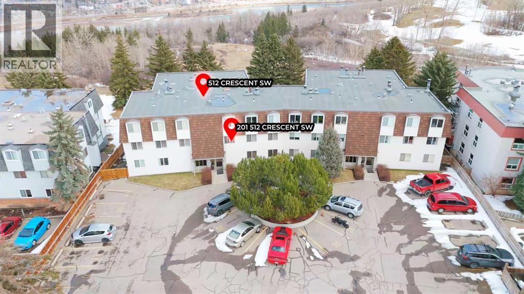 201, 512 Cedar Crescent SW, Calgary, Alberta  T3C 2Y8 - Photo 4 - A2289140