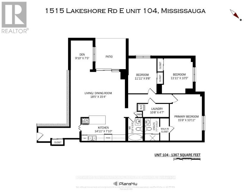 104 - 1515 Lakeshore Road E, Mississauga, Ontario  L5E 3E2 - Photo 27 - W12990008