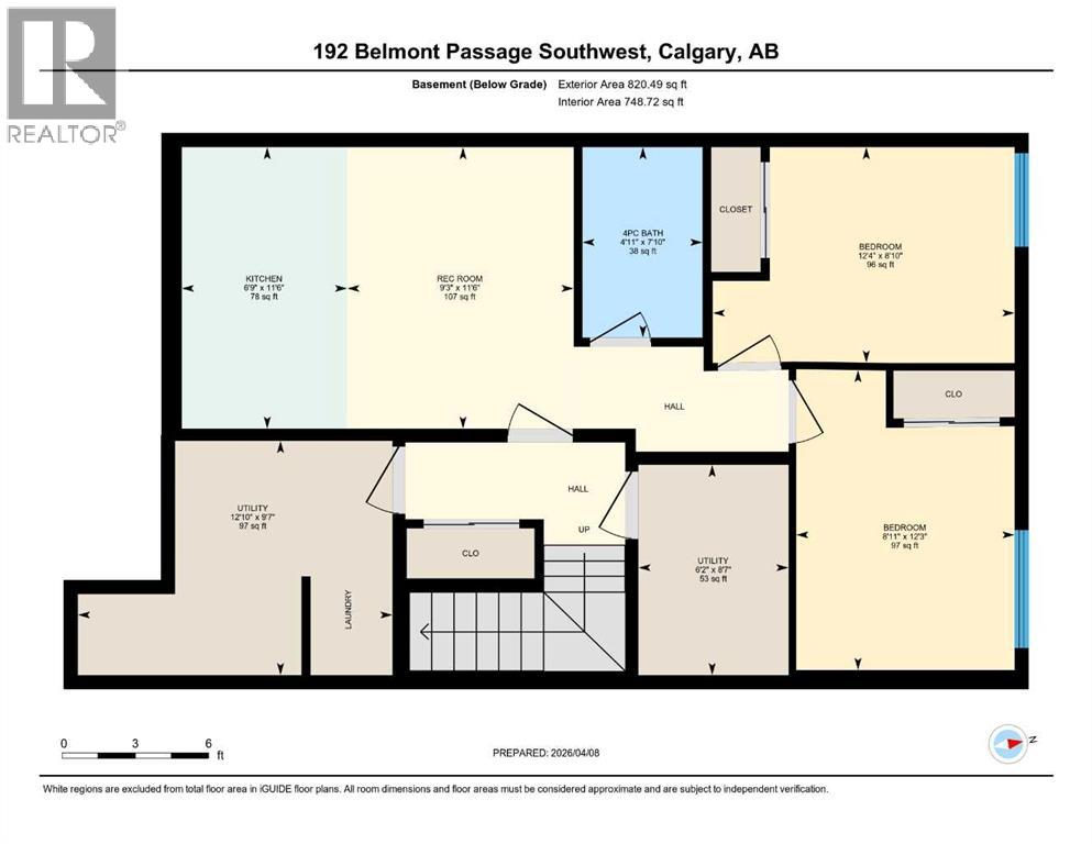 192 Belmont Passage Sw, Calgary, Alberta  T2X 5T6 - Photo 50 - A2300429