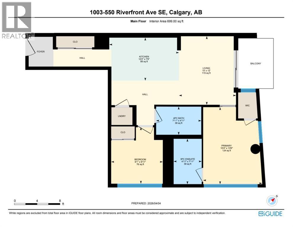 1003, 550 Riverfront Avenue Se, Calgary, Alberta  T2G 1E5 - Photo 26 - A2298302